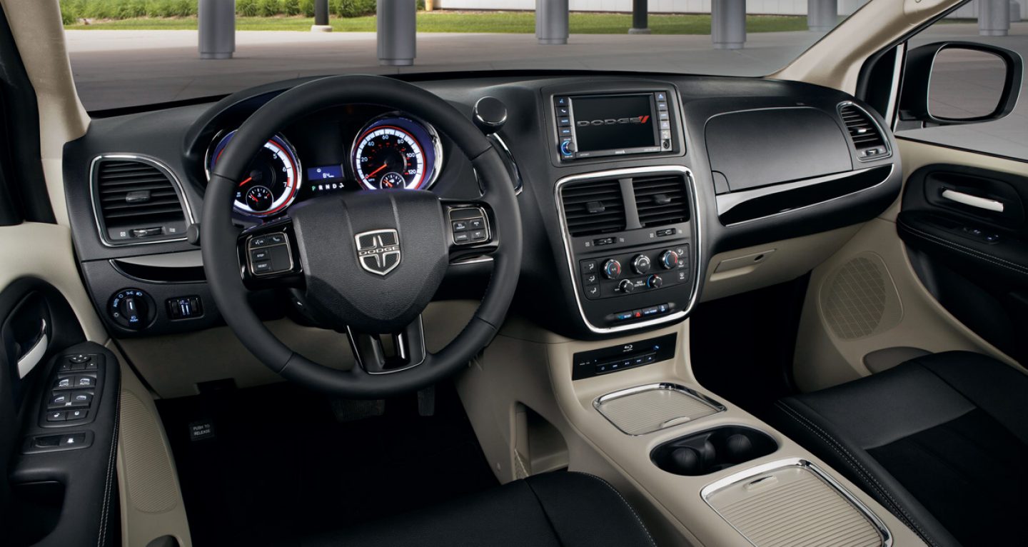 2018 Dodge Grand Caravan Front Dashboard Interior